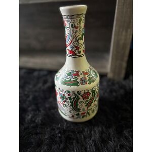 Metaxa Made in Greece Ceramic Vase Decorative Floral Pattern Collectible